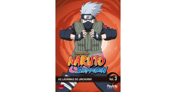 DVD Naruto Shippuden - As Lágrimas Do Jinchuriki Vol. 3